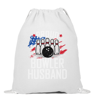 Proud Bowler Husband für Bowling Liebhaber