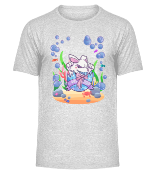 Easter Bunny diving seabed gift