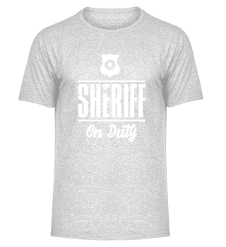 Sheriff Duty Police Sheriff Star