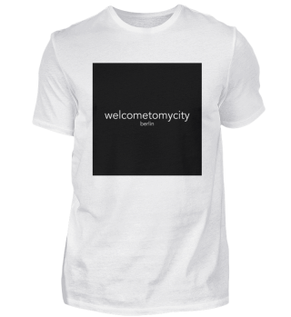 welcometomycity Berlin T-shirt Black