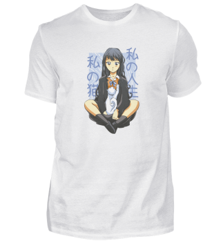 Anime Cat Girl T-Shirt