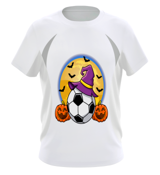 Halloween Soccer Pumpkin Design