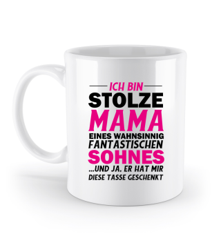 Stolze Mama - Kaffeetasse / Geschenk / Familie