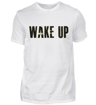 Wake Up! Aufwachen, Print-Design