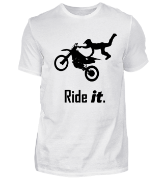 Motocross Motorrad Ride it.