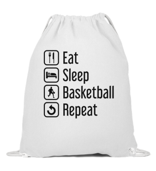 Eat Sleep Basketball Repeat -
