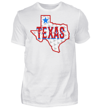 Herren Kurzarm T-Shirt Texas P Ramirez