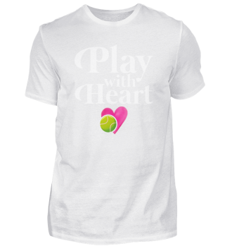 Spiel mit Herz Tennis