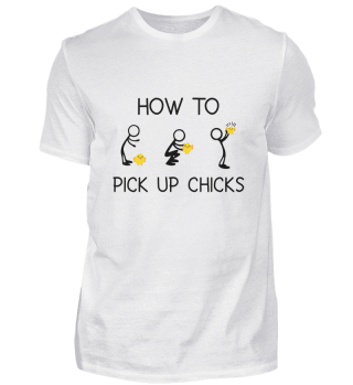 How to Pick up Chicks Funny Sarcastic Sarcasm Joke