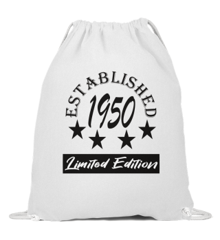 Established 1950 Limited Edition Design