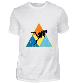Diving Triangle T-Shirt VINTAGE EDITION