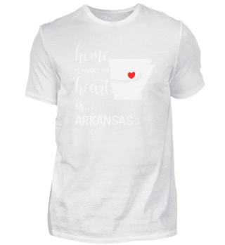 I Love US State Arkansas Home Is Where
