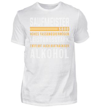Saufmeister 5000 Leistungsstark Alkohol