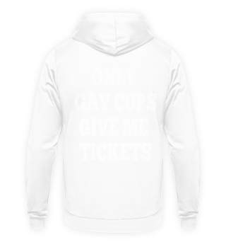 Only Gay Cops Provocative Hoodie