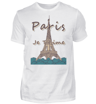 Paris Je Taime Eiffelturm Pariser Frankreich