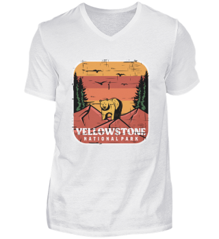 Yellowstone National Park Souvenir Grizzly Bear Wyoming