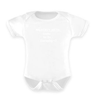 Heavy Metal Theraphy Shirt Father Black 