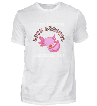 Axolotl Der Pizza geschenk Isst