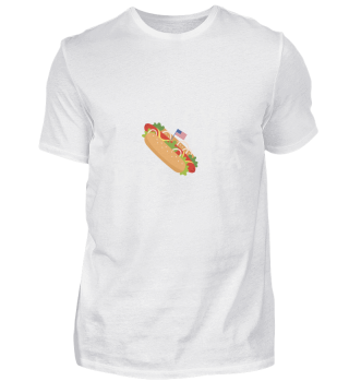 I Love The USA Hot Diggity Dog