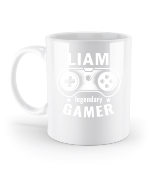 LIAM Legendary Gamer - Personalized Name Gift