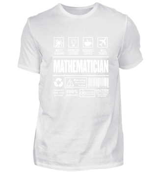 Künstlerischer Mathematiker Hemd Design