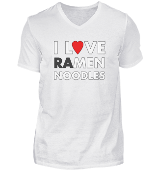 I Love Ramen Shirt Japanese Noodles