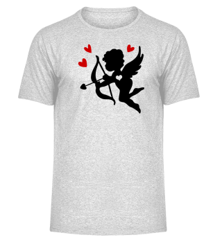 Cupid Valentines Day Love Hearts T-Shirt