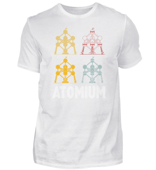 Atomium Atomkern aus Brüssel Physik Wissenschaft