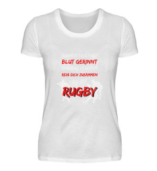 Rugby Schweiß Blut Schmerz