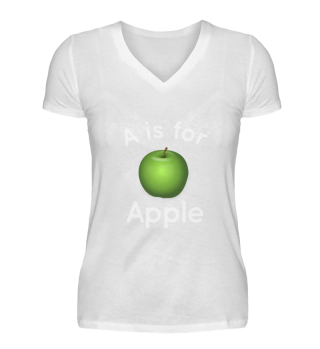 A is for Apple - Toddler Kindergarten Preschool Teacher