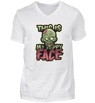 Zombie Horror Angst Gesicht Geschenk