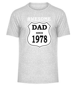Bester Papa, Best Dad since 1978 T-Shirt