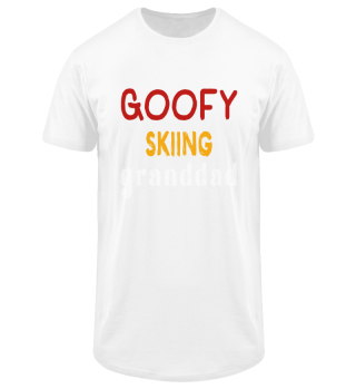 Goofy Skiing Granddad