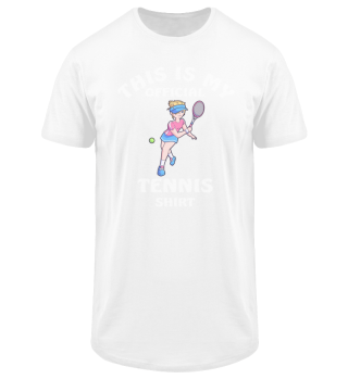 This Is My Official Tennis Shirt