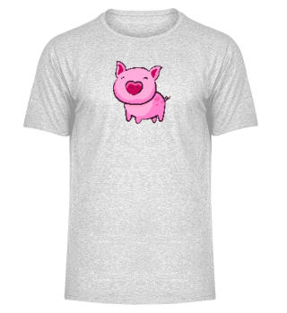 Pink Piggy | 8 Bit Pixel Art
