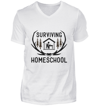 Surviving Homeschool Funny Ironic Quote