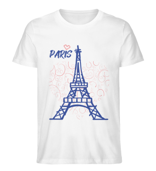 Ich liebe Turm-Herz-Frankreich-Andenken-französische Liebe Paris