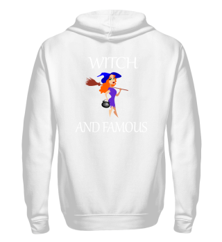 Funny Halloween Witch and Famous Design