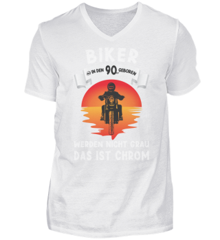 Motorrad Geschenk Biker Spruch 90er