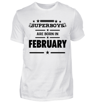 Geburtstags Shirts / Februar/ Geburtstag