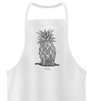 Surreal Pineapple Bright Aprons