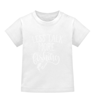Less Talk More Fishing Funny Introvert Quote