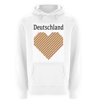 Deutschland Pixel Herz 