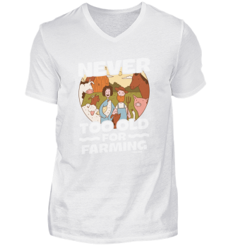 Never Too Old For Farming