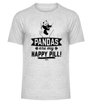Pandabär glücklich niedlich Tier Asien