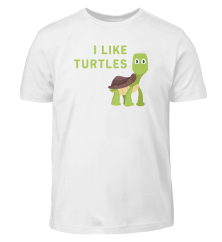 I Like Turtles Shell Reptile Gift Gift