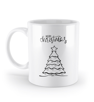 Tasse - Merry Christmas Weihnachtsbaum