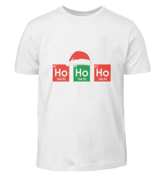 Ho Ho Ho Christmas Chemistry Nerd