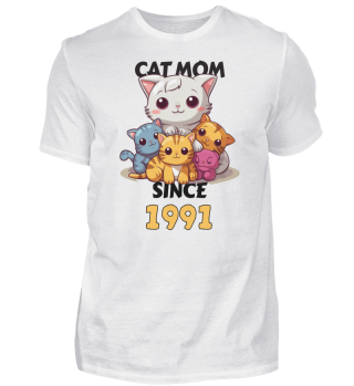 Cat Mom Since 1991, Katzenmutter, Katzenliebhaber