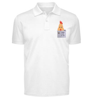 Huhn im Topf Pi Lustiges T-Shirt